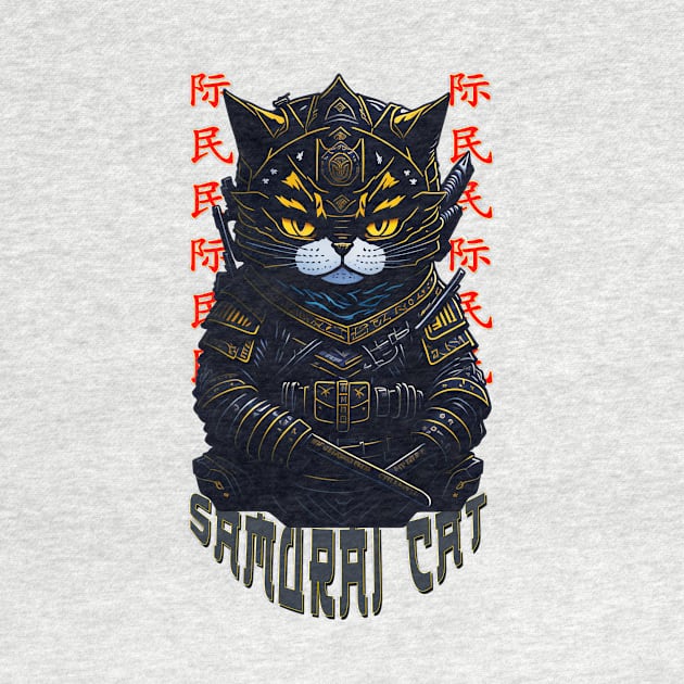 Samurai Cat by 